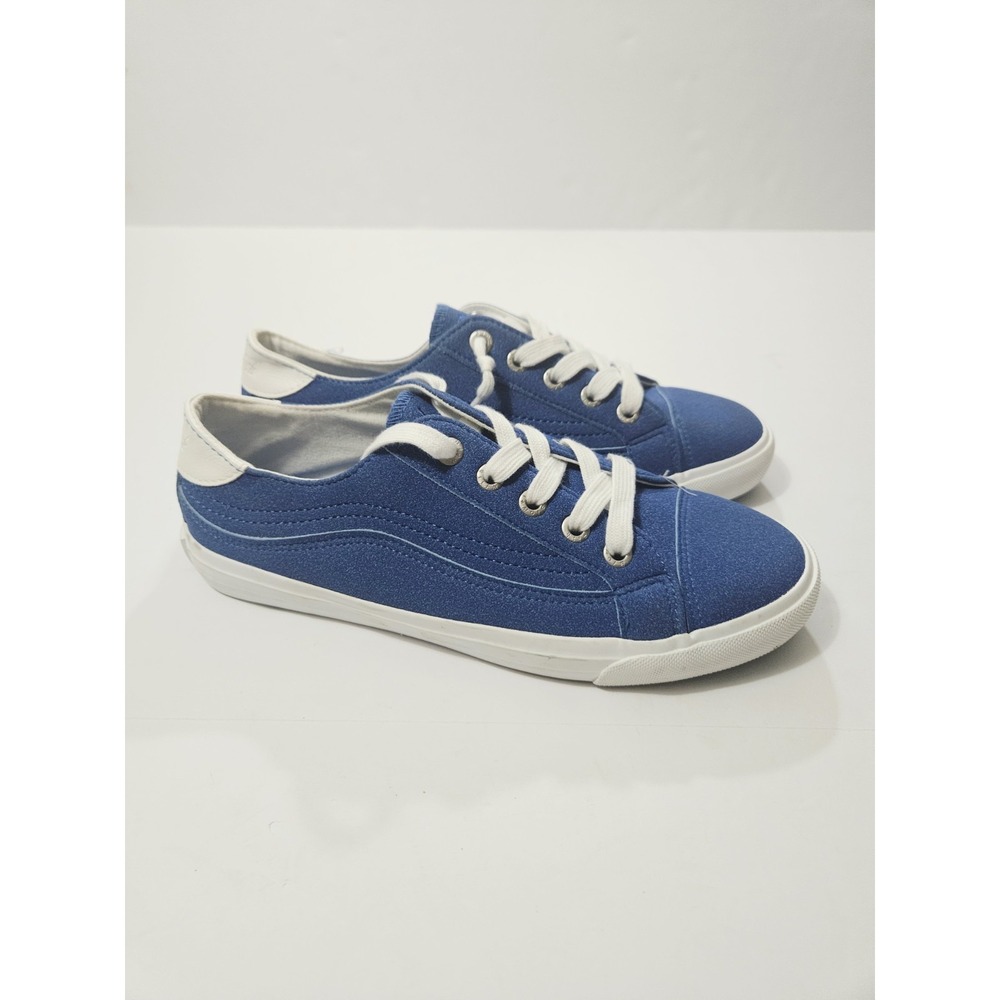 Blowfish Malibu Blue And White Sneakers Women's Size 10M Casual - Picture 4 of 9